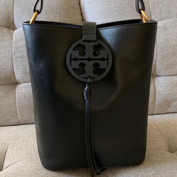 Tory Burch Handbags - Tory Burch Miller Hobo, Black